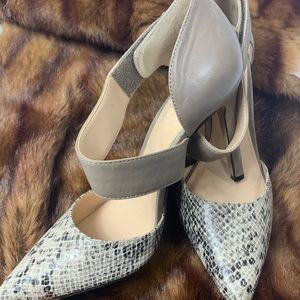 Vince Camuto Snake Skin Heels